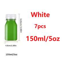 5/10/15 Pack Small Plastic Bottles For Liquids - Ginger Shot Bottles With Caps, Wellness Juice Shot - Freezer Friendly, Leak Proof, 4 Oz 5oz 8oz 12oz 16oz BottlesEmpty Plastic Juice Bottles, Reusable Water Bottles, Clear Bulk Drink Containers Thanksgiving, Halloween, And Christmas Are Applicable