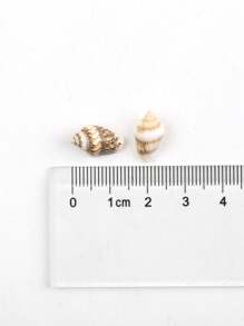 30g/Pacote Conchas Perfuradas de Tamanhos Variados, Materiais DIY de Contas, Acessórios Artesanais