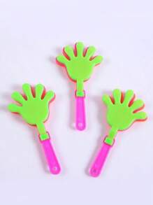 20 PCS Mini Clapper,Length 9.5cm/3.74in/ Width 5cm/1.97in Ideal For Holidays, Birthday Party Gifts And Supplies Suitable For Christmas Party Christmas Gift New Year Gift Christmas Garter Gift Holiday Rave, Plastic Party Clapper Happy Maker Party Bring You Carnival And Joy,Color Random