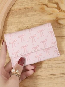 New Minimalist Card Holder Ultra-Thin Lightweight Portable Cash ID Card Credit Card Coin Pocket Wallet High-Quality Credit Card Storage Bag Women's Wallet Card Bag For Women Wallet Mini Wallet Purse Wallet Card Wallet - Pink - View 9