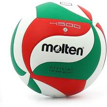 Balón de Voleibol V 5 M 4500 Blanco Vertical-Rouge - Blanco/Verde/Rojo - Ver 1