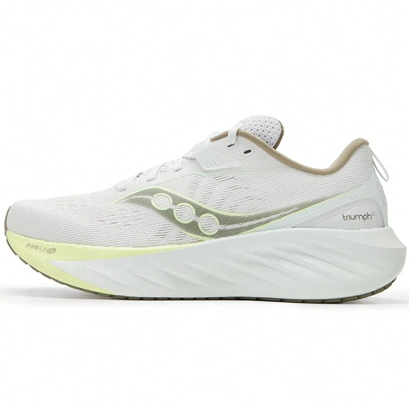 Saucony Tênis de corrida TRIUMPH 22 (Victory 22) PWRRUN PB com amortecimento na entressola, calçado masculino leve para corrida de longa distância ao ar livre em estrada S20964-604