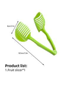 1 件手动塑料切片机 - 多功能水果切片机，适用于番茄、柠檬、鸡蛋切割器 - 用于切片圆形水果和蔬菜的厨房工具，无需电力