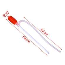 1 bomba de aceite para automóvil, succión manual, bomba de gasolina autocebante con tubería de aceite, artefacto de bombeo de aceite para tanque de combustible de motocicleta, tubería de bombeo de aceite para el hogar