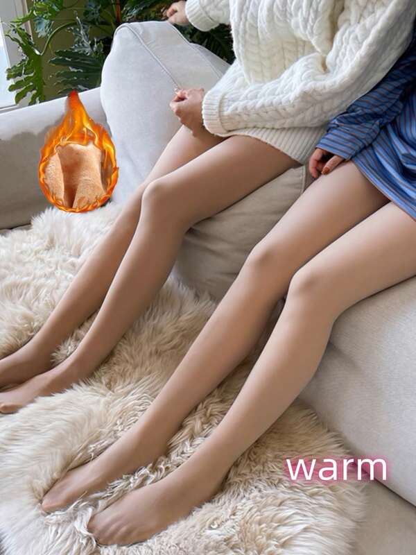 Almohadillas de tobillo de alto soporte para mujeres - Ultra suaves, forradas de felpa, de unicolor, transpirables y cómodas para un efecto de piel suave, ideal para use en otoño e invierno