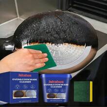 100 g/Küchengeschirr Reinigungspaste, Reinigung von Edelstahlöpfen und -pfannen, Rostentfernung, Fleckenentfernung, duftende Reinigungssalbe für Wasserhähne, Türgriffe, Bad, Spülbecken, Küchenutensilien, effiziente Rostentfernung ohne Beschädigung von Metall (neue und alte Verpackung werden willkürlich verschickt)