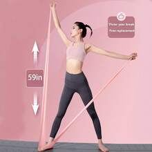 lyanxinlei Dây kháng lực vai dành cho nữ - Dây kháng lực chống trượt cho mông (36lbs) - Dây tập squat/kích hoạt cơ mông tại nhà - Nhiều màu - Xem 6