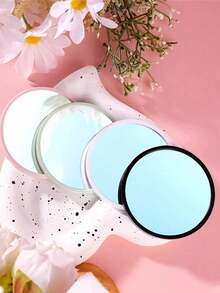 1pc/5pcs Small Round Mirror, Makeup Mirror, Pocket Mirror, Blank Small Round Mirror, Solid Color Mini Single-Sided Portable Mirror, DIY-Able. Back-To-School Beauty Tool.,Makeup,Cheap,Room Decor,Vanity,Travel,Bedroom,Makeup Accessories,Mirror,Vanity Mirror,Mini Mirror,Compact Mirror,Mirror Small,Hand Mirror,Cheap,Stocking Stuffers,Makeup,Makeup Tools,Cheap Stuff,Gifts,Gifts For Women,Christmas Gifts