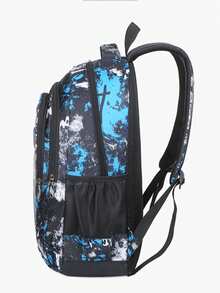 Desain kamuflase, ransel kamuflase ini tersedia dalam empat warna: hitam, biru, merah, dan hijau. Ransel kamuflase yang modis ini memiliki struktur multi-lapisan berkapasitas besar yang kasual dengan penutup resleting dan tali bahu lebar yang dapat disesuaikan. Ringan dan portabel, ransel ini bergaya. - MultiWarna - View 6