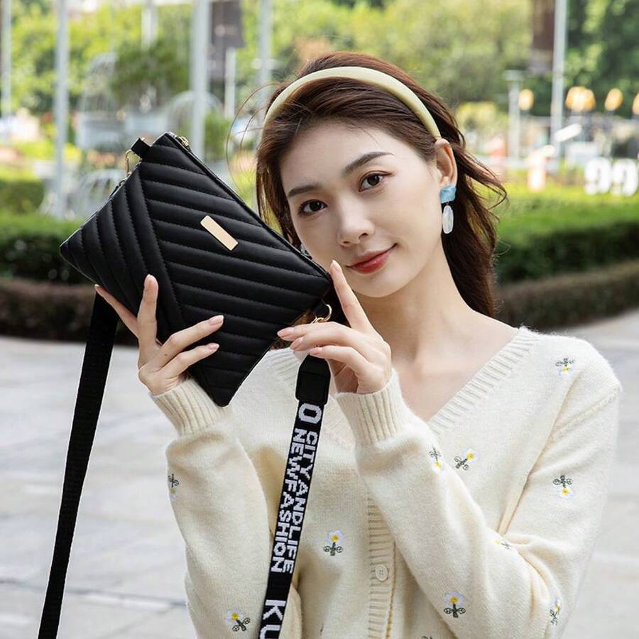 Women Shoulder Bags - 杏色 - 查看 1