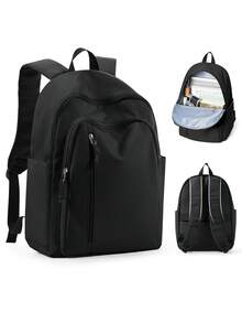 40*20*25 Large Simple Schoolbag Bookbag School Backpack For High School Junior High School Students, Versatile Laptop Bag Fit 14Inch Laptop, Waterproof Travel Backpack For Girl Boy, Casual Weekender Daypack For Commute, Work, Outdoor, Trip And Summer Holiday, Multiple Color Option - Multicolor - View 14