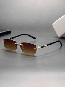 1 Stück klassische, lässige, modische Brille, geeignet als Geschenk, für Büro, Lässig, Outdoor, Fahren, Straßenmode, Partys, Strand, Paare, Schulanfang, modischer Preppy-Schulstil