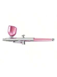 1 Set Cordless Airbrush Kit, With Detachable Extension Hose, 0.3mm Dual-Action Airbrush, 3 Jars, Cleaning Brush, USB Cable, Air Compressor, 0.3mm Micro Spray Nozzle, 1000mAh Rechargeable Battery, Home Use High Pressure Sprayer, Moisturizing Atomizer, Suitable For Model, Nail Art, Auto Painting, Beauty Spraying Tools, DIY Crafts Gift - 彩色 - 查看 13