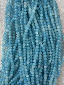 100pcs 8mm Simulated Jade Natural Stones, Agate, Color-Dyed Non-Fading Beads, Supplies For DIY Jewelry Making Such As Bracelets, Keychains, Necklaces, Crafts Decorations, Rich Colors To Inspire Your Creations - Multicolor - View 10