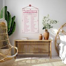Room Decor Aesthetic A Few Daily Affirmations Motivational Wall Art Tin Metal Sign Pink Butterfly Wall Home Coffee Room Office Decor Gifts 8X12 Inches - A Few Daily Affirmations - 查看 5