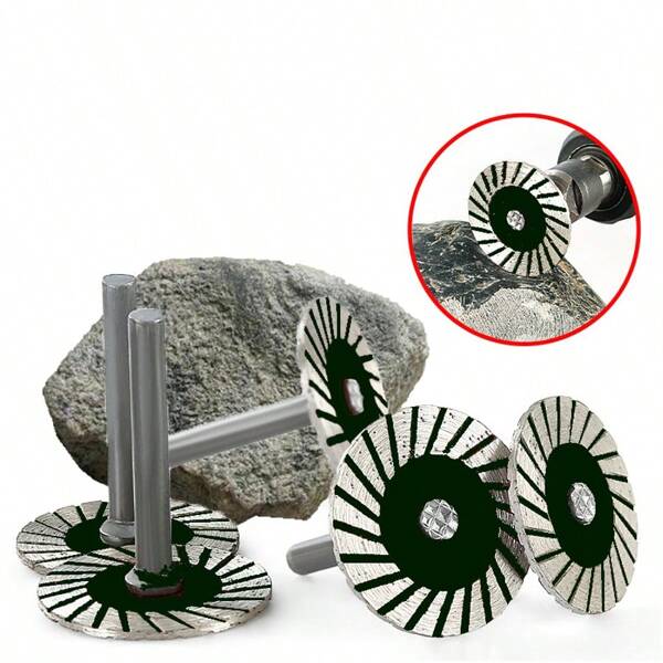 2PCS 40MM Diamond Saw Blade For Granite Marble Tombstone Engraving And Carving
