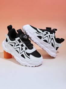 1 Paio di scarpe sportive casual, leggere e versatili per adolescenti, in rete traspirante, adatte per primavera e autunno, per running e tempo libero