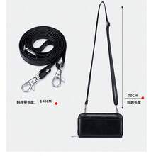 Touch Screen Crossbody Phone Purse For Women Rfid Blocking Small Cellphone Shoulder Purse - màu đen - Xem 9