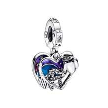 Cuentas amuleto de animal plateadas en plata de ley 925 para pulseras DIY, regalo elegante y de moda para el cumpleaños de la mujer, superventas