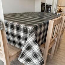 dia dos paisWaterproof Thermal Plastic PVC Tablecloth 4 6 8 10 Places Large Square Various Sizes Plain Printed - 104 - Visão 1