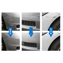 1 Piece Black Car Touch-Up Pen Car Scratch Paint, Touch-Up Pen, Deep Scratch Repair, Remove White, Black, Red And Silver Car Paint Universal Pen - Black - View 3