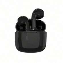 TWS Semi In-Ear Wireless Bluetooth Earphones, Airbuds, Sports Headphones – 200mAh Charging Case, Touch Control, Clear Stereo Sound – Available In Elegant Ivory White (For Office & Study), Classic Obsidian Black (For Commute & Workout), Soft Rose Pink (Gift For Her), Compatible With IOS Android Devices