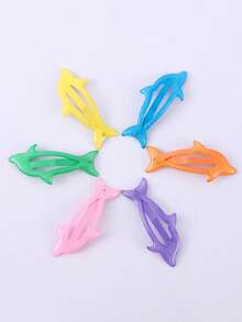 40 件/包 Y2K 风格糖果色随机混合可爱甜美女孩彩色小发夹，时尚百搭发饰适合日常服装搭配