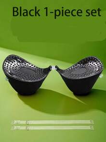 1 Pair Thick Invisible Bra Breast Lift Tape, 5CM Chest Tapes For Small Bust, Suitable For Wedding Dress - Apricot - View 3