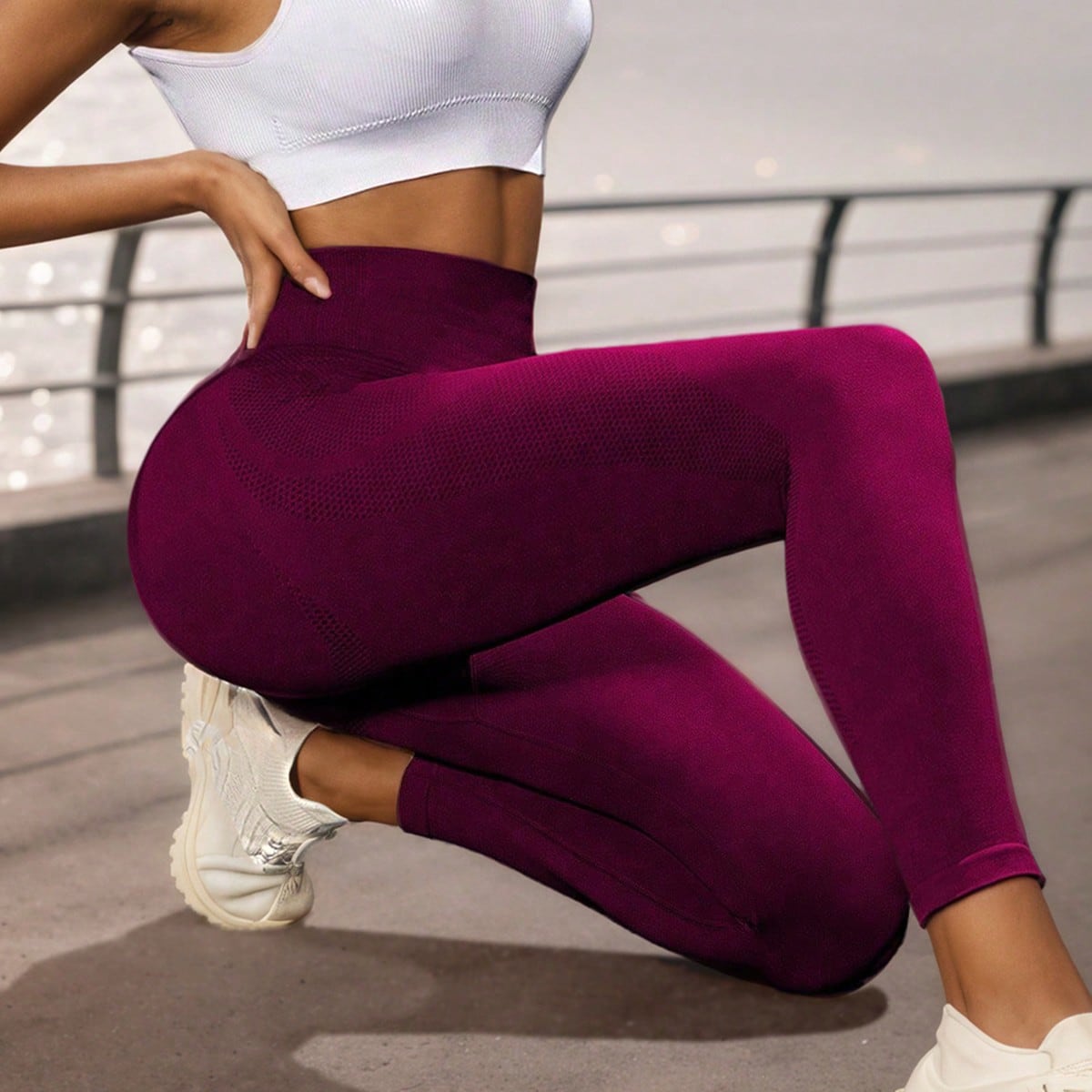 Mallas de cintura alta para mujer, suaves y elásticas, con control de abdomen y levantamiento de glúteos, adecuadas para entrenamiento, yoga, correr