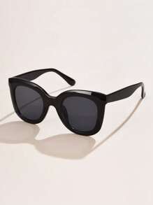 1 buc Ochelari de soare pentru bărbați, din plastic, cu ramă mică, retro, cool, minimalist, pentru zi, versatil, în aer liber, pentru vacanță, călătorii, stil stradal, ședință foto, petrecere, potriviți pentru stilul stradal