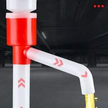 1 bomba de aceite para automóvil, succión manual, bomba de gasolina autocebante con tubería de aceite, artefacto de bombeo de aceite para tanque de combustible de motocicleta, tubería de bombeo de aceite para el hogar