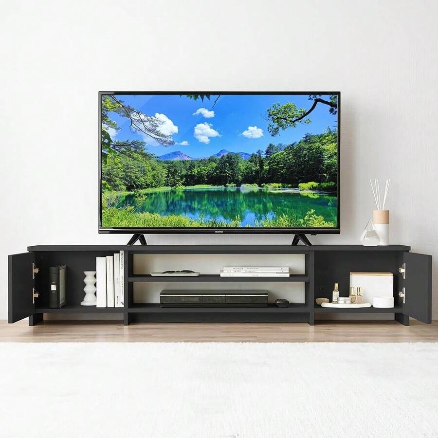Television Stands & Entertainment Centers - màu đen - Xem 1