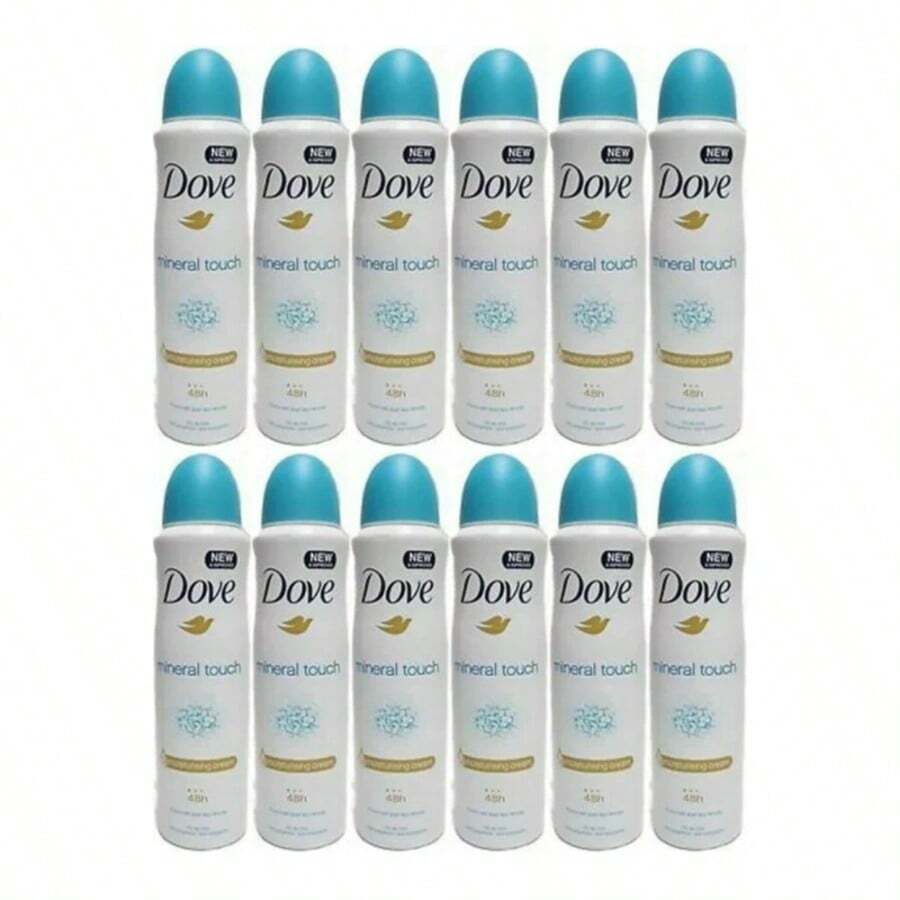 12 Packs Dove Mineral Touch Anti-Perspirant Deodorant 150 Ml 5 Oz - Nhiều màu - Xem 1