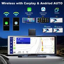 BDQ 10.26 Inch Car Multimedia Video Player Wireless Carplay And Wireless Android Auto Portable Universal Car Monitor Witch Camera - With Rear View Camera - View 3