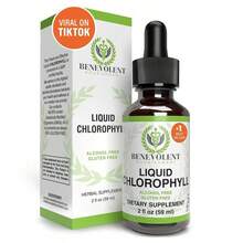 Liquid Chlorophyll Drops (4 Month Supply) Healthcare Supplement - Natural Deodorant And Detox - Gut Support Healthcare Liver