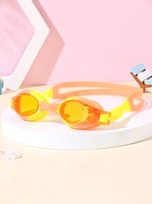 1 Set Of Children's Anti-Fog High-Definition Swimming Goggles, Waterproof And Anti-Fog High-Definition Professional Diving Goggles Swimming Equipment - Silicone Waterproof Swimming Goggles, Professional Training Swimming Goggles