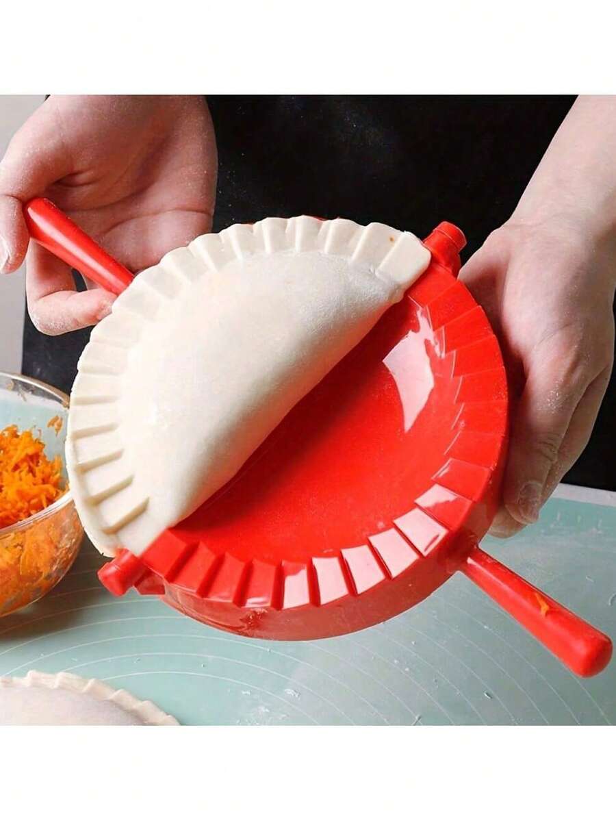 1pc-Multi-Functional Dough Press Machine Mold, Dumpling Press Machine, Handmade Pie Mold, Used For Making Dumplings, Pies And Leeks - Multicolor - View 1