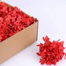 1 Box Natural Dried Flowers, Hydrangea Preserved Dried Flowers, Everlasting Flowers DIY Craft Decorative Material Pack, Baby's Breath Dried Flower Material Pack, High-Quality Plant Materials For DIY Crafts, Decorations, Non-Electrical, Without Feathers