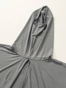 1pc Women Plain Jersey Hijab Soft Breathable Tube Elastic Head Covering Scarf Hat, Suitable For Daily Prayer, Outings, Valentine's Day, Mother's Day, Thanksgiving, Christmas Gifts For Family, Sisters, Friends, Mothers - Cross-border New Robes - View 7