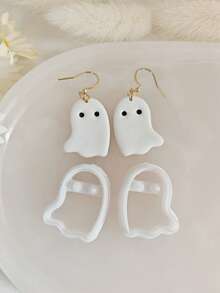 Halloween Polymer Clay Cutter For Jewelry Making, Ghost Bat Clay Tool For Charm Making, Pumpkin Clay Cutter Mold Crafting Handmade Tool - Clay Cutter - View 6