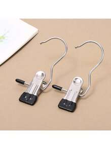 半件装加厚木质防滑背心/胸罩收纳架，带 8 个金属挂钩，适用于吊带背心、泳衣、胸罩、围巾、领带和腰带