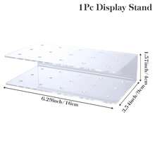 1 pièce/2pcs Support pour sucettes de gâteau, support à sucettes en acrylique, présentoir transparent pour sucettes de gâteau, support à sucettes de bonbons 12/15 trous - Taille unique - Voir 3