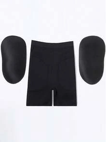 Quần định hình nâng đỡ bụng cho nữ, quần legging giảm béo có đệm mông, quần định hình giúp tôn dáng vòng ba cho nữ. - màu đen - Xem 9