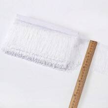 4 Inches Polyester Fringe Trim Lace Tassel Fringe Trimming For Latin Dress Stage Clothes Lamp Shade Decoration DIY