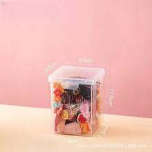 1 cái dây buộc tóc, hộp đựng phụ kiện tóc và đồ trang sức, hộp đựng dây buộc tóc - Trong sáng - Xem 7