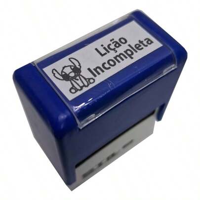 CARIMBOS AUTOMÁTICOS STILO 20 - LILO & STITCH - LIÇÃO INCOMPLETA