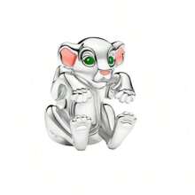 Cuentas amuleto de animal plateadas en plata de ley 925 para pulseras DIY, regalo elegante y de moda para el cumpleaños de la mujer, superventas