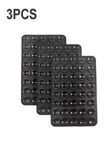 1个/3个装硅胶吸盘手机支架，40片双面防滑设计，免提手机支架，飞机旅行必备，兼容任何智能手机，适合自拍和视频录制 - 彩色 - 查看 17