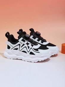 1 Paio di scarpe sportive casual, leggere e versatili per adolescenti, in rete traspirante, adatte per primavera e autunno, per running e tempo libero