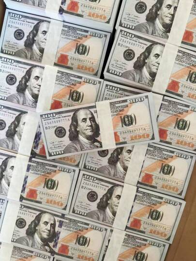 100/300pcs Prop Money, Used For Movies, Videos, Birthday Parties, Valentine's Day, New Year, Weddings, And Holiday Items (Note: Only For Prop Use)